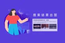 百度智能小程序,继承熊掌号搜索结果出图功能